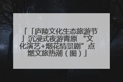 「庐陵文化生态旅游节」沉浸式夜游青原 “文化演艺+烟花情景剧”点燃文旅热潮（图）