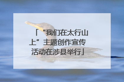 “我们在太行山上”主题创作宣传活动在涉县举行