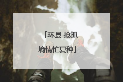 环县 抢抓墒情忙夏种
