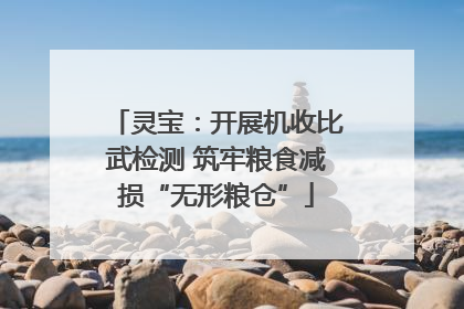 灵宝：开展机收比武检测 筑牢粮食减损“无形粮仓”