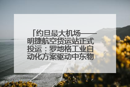 约旦最大机场——明捷航空货运站正式投运：罗地格工业自动化方案驱动中东物流未来新航向