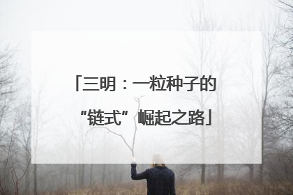 三明：一粒种子的“链式”崛起之路