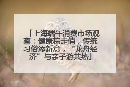 上海端午消费市场观察：健康粽走俏，传统习俗添新意，“龙舟经济”与亲子游共热