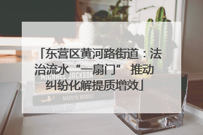 东营区黄河路街道：法治流水“一扇门” 推动纠纷化解提质增效