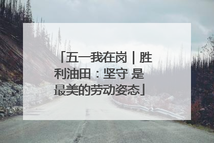 五一我在岗｜胜利油田：坚守 是最美的劳动姿态