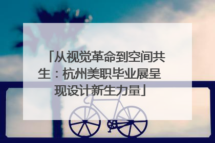 从视觉革命到空间共生：杭州美职毕业展呈现设计新生力量