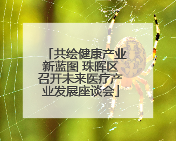 共绘健康产业新蓝图 珠晖区召开未来医疗产业发展座谈会