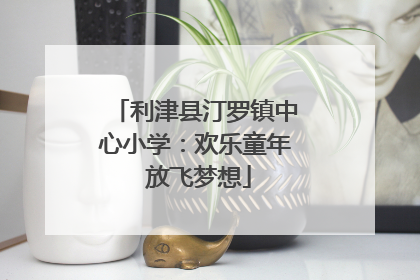 利津县汀罗镇中心小学：欢乐童年 放飞梦想