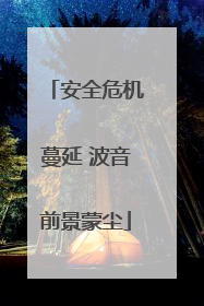 安全危机蔓延 波音前景蒙尘