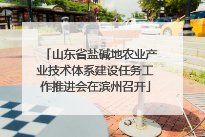 山东省盐碱地农业产业技术体系建设任务工作推进会在滨州召开
