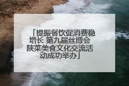 提振餐饮促消费稳增长 第九届丝博会陕菜美食文化交流活动成功举办