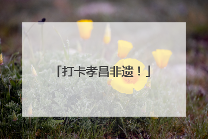 打卡孝昌非遗！