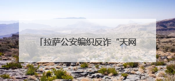 拉萨公安编织反诈“天网”挽回民众损失超千万元
