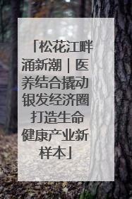 松花江畔涌新潮｜医养结合撬动银发经济圈 打造生命健康产业新样本