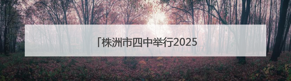 株洲市四中举行2025年上学期新团员入团仪式