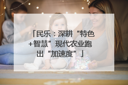 民乐：深耕“特色+智慧”现代农业跑出“加速度”