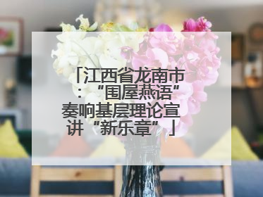 江西省龙南市：“围屋燕语”奏响基层理论宣讲“新乐章”