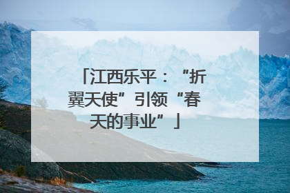江西乐平：“折翼天使”引领“春天的事业”