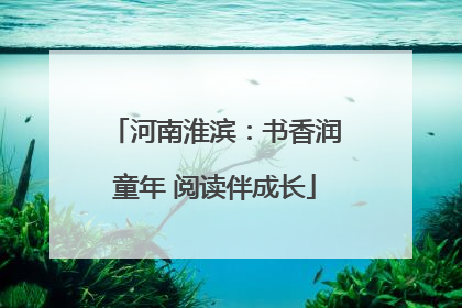 河南淮滨：书香润童年 阅读伴成长