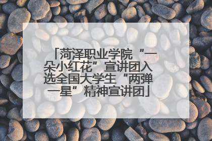 菏泽职业学院“一朵小红花”宣讲团入选全国大学生“两弹一星”精神宣讲团
