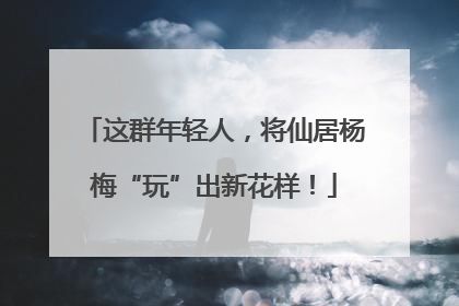 这群年轻人，将仙居杨梅“玩”出新花样！