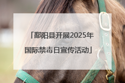 鄱阳县开展2025年国际禁毒日宣传活动