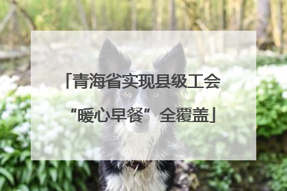 青海省实现县级工会“暖心早餐”全覆盖