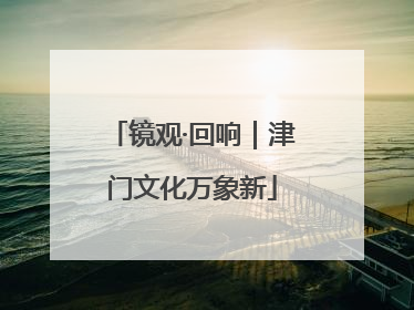 镜观·回响｜津门文化万象新