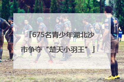 675名青少年湖北沙市争夺“楚天小羽王”